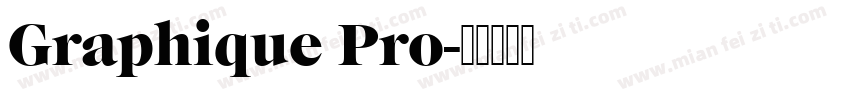 Graphique Pro字体转换